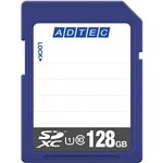 アドテック SDXCメモリカード128GB UHS-I Class10 インデックスタイプ AD-SDTX128G/U1R 1枚