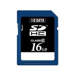 （まとめ）アイオーデータ SDHCカード 16GBClass10 SDH-T16G 1枚【×2セット】