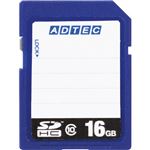 （まとめ）アドテック SDHCメモリカード16GB Class10 インデックスタイプ AD-SDTH16G/10R 1枚【×3セット】