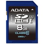 （まとめ）エーデータ SDHCカードUHS-I対応 超高速タイプ 8GB class10 ASDH8GUICL10-R 1枚【×3セット】