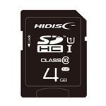 （まとめ）ハイディスク SDHCカード 4GBclass10 UHS-I対応 HDSDH4GCL10UIJP3 1枚【×5セット】