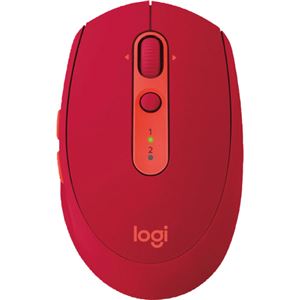 ロジクール M590 マルチデバイスサイレント マウス ルビー M590RU 1個