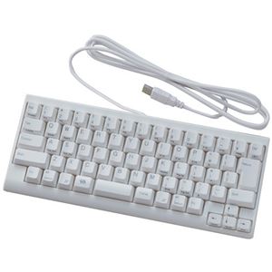 PFU Happy HackingKeyboard Lite2 for Mac 日本語配列モデル スノーホワイト PD-KB220MA 1台