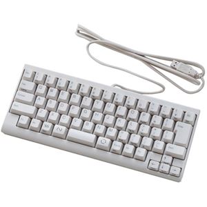 PFU Happy HackingKeyboard Lite2 日本語配列モデル かな無刻印 白 PD-KB220W/U 1台