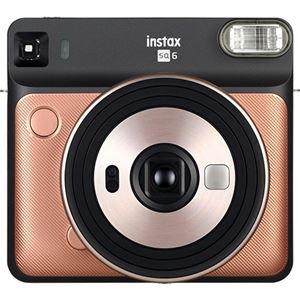 富士フイルム チェキスクエアinstax SQUARE SQ6 ブラッシュゴールド 1台