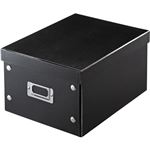 （まとめ）サンワサプライ 組み立て式収納BOXW210×D275×H150mm ブラック FCD-MT4BK 1個【×5セット】