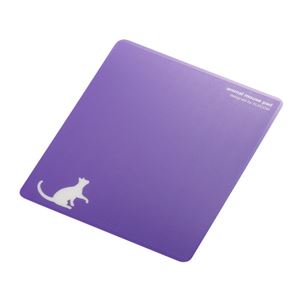 （まとめ）エレコムレーザー&光学式マウス対応マウスパッド animal mousepad ネコ MP-111E 1枚【×5セット】