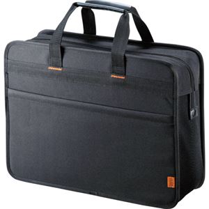 サンワサプライらくらくPCキャリーL(鍵付き) 15.6型ワイド対応 BAG-BOX2BK2 1個