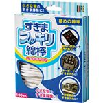 （まとめ）平和メディク すきまスッキリ綿棒とんがりタイプ 1パック(100本)【×10セット】