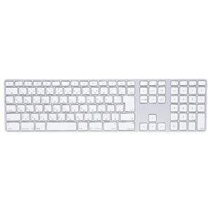 （まとめ）サンワサプライ キーボード防塵カバーApple Keyboard(JIS) MB110J/A用 FA-TMAC1 1枚【×3セット】