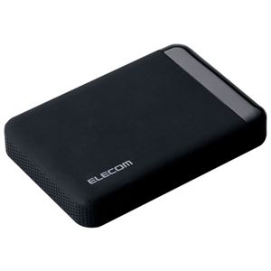 エレコムセキュリティ対策用ポータブルハードディスク 2TB ELP-EEN020UBK 1台