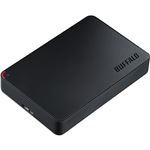 バッファロー MiniStation2.5インチ 外付けポータブルHDD 2TB ブラック HD-PCF2.0U3-GBE 1台