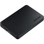 バッファロー MiniStation2.5インチ 外付けポータブルHDD 1TB ブラック HD-PCF1.0U3-BBE 1台