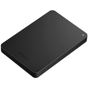 バッファロー MiniStation耐衝撃2.5インチ 外付けポータブルHDD 500GB ブラック HD-PNF500U3-BE 1台