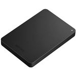 バッファロー MiniStation耐衝撃2.5インチ 外付けポータブルHDD 500GB ブラック HD-PNF500U3-BE 1台