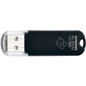 エッセンコアクレブUSB3.0フラッシュメモリ NEO C30 128GB キャップ式 ブラック U128GUR3-NC 1個