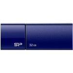 （まとめ）シリコンパワーUSB2.0フラッシュメモリ Ultima U05 32GB ネイビー SP032GBUF2U05V1D 1個【×3セット】