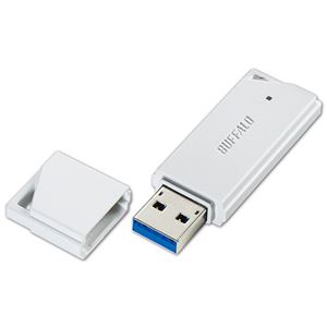 （まとめ）バッファローUSB3.1(Gen1)対応 USBメモリー バリューモデル 16GB ホワイト RUF3-K16GB-WH1個【×3セット】