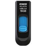 （まとめ）アドテック USB3.0スライド式フラッシュメモリ 16GB ブラック&ブルー AD-USTB16G-U3R 1個【×3セット】