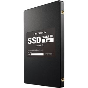 アイオーデータ Serial ATAIII対応 内蔵2.5インチSSD 1TB SSD-3SB1T 1台