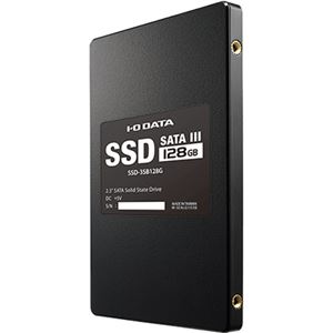 アイオーデータ Serial ATAIII対応 内蔵2.5インチSSD 128GB SSD-3SB128G 1台