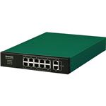 パナソニックESネットワークスPoE給電スイッチングハブ GA-AS10TPoE+ 12ポート PN25108 1台