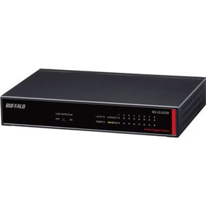 バッファロー レイヤー2 Gigaアンマネージスイッチ 8ポート BS-GU2008 1セット(3台)