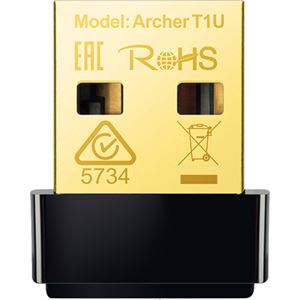 （まとめ）TP-Link AC450 nano無線LAN子機 USBアダプタ Archer T1U 1個【×3セット】