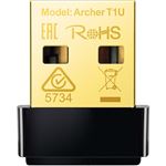 （まとめ）TP-Link AC450 nano無線LAN子機 USBアダプタ Archer T1U 1個【×3セット】