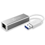 （まとめ）j5 Create USB3.0ギガビットイーサネットアダプター JUE130 1個【×2セット】