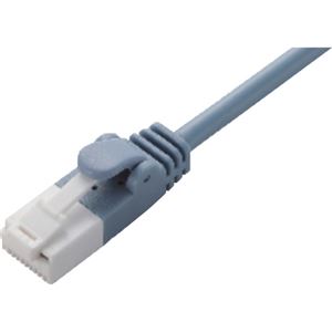 （まとめ）エレコムツメ折防止やわらかLANケーブル(Cat6準拠) ブルー 20.0m LD-GPYT/BU200 1本【×2セット】