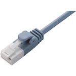 （まとめ）エレコムツメ折防止やわらかLANケーブル(Cat6準拠) ブルー 20.0m LD-GPYT/BU200 1本【×2セット】