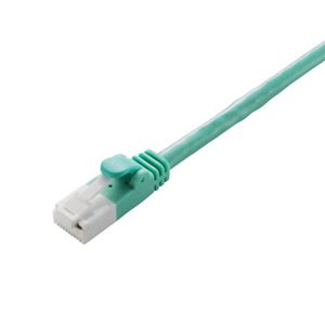 （まとめ）エレコムCat6対応ツメ折れ防止LANケーブル グリーン 2m LD-GPT/GN2/RS 1本【×10セット】