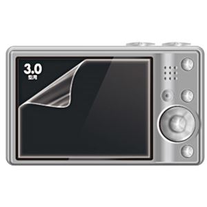 （まとめ）サンワサプライ 液晶保護反射防止フィルム3.0型 DG-LC9 1枚【×10セット】