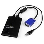 StarTechKVM-USB2.0クラッシュカードアダプタ ファイル転送機能付き NOTECONS02 1個