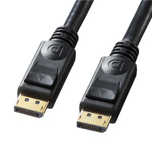 サンワサプライDisplayPortケーブル 5m ブラック KC-DP5GK 1本