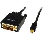 StarTech MiniDisplayport-DVI変換ケーブル 1.8m Mini DP(オス)-DVI-D(オス) MDP2DVIMM61本