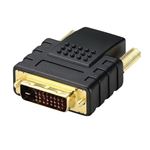 （まとめ）エレコム HDMI DVI変換アダプタ(HDMI)メス-(DVI-D24pin)オス AD-HTD 1個【×2セット】