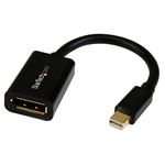 （まとめ）StarTech MiniDisplayPort-DisplayPort変換ケーブルアダプタ 15cm オス/メス MDP2DPMF6IN1本【×3セット】