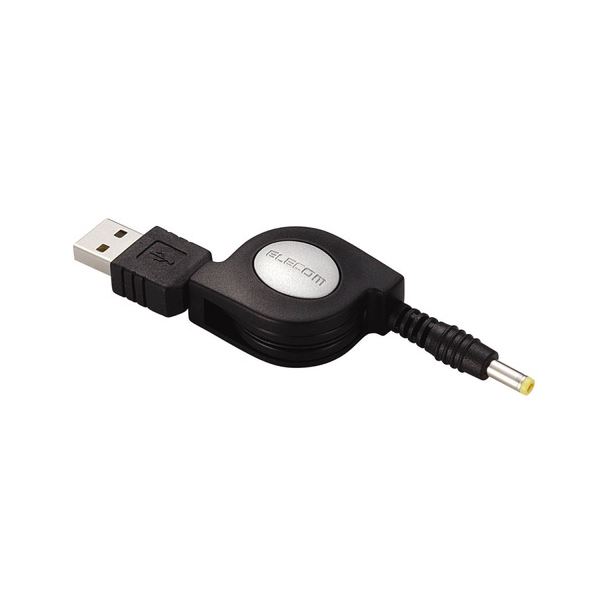 （まとめ）エレコム PSP用USB充電ケーブル80cm MG-CHARGE/DC 1個(×5セット) b04