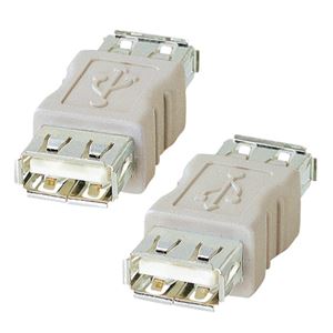 （まとめ）サンワサプライ USBアダプタ(A)メス AD-USB2 1個【×5セット】