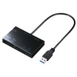 サンワサプライ USB3.0カードリーダー ブラック ADR-3ML35BK 1個