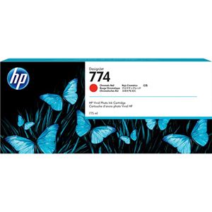 HP 774 インクカートリッジクロムレッド P2W02A 1個