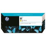 HP HP81 インクカートリッジイエロー 染料系 C4933A 1個