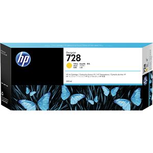 HP HP728 インクカートリッジイエロー 300ml F9K15A 1個