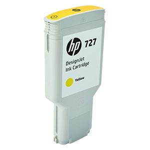 HP HP727 インクカートリッジイエロー 300ml F9J78A 1個