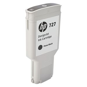 HP HP727 インクカートリッジフォトブラック 300ml F9J79A 1個