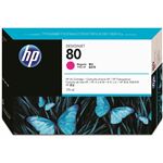 HP HP80 インクカートリッジマゼンタ 175ml 染料系 C4874A 1個