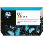 HP HP80 インクカートリッジイエロー 175ml 染料系 C4873A 1個