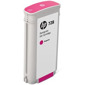 HP HP728 インクカートリッジマゼンタ 130ml F9J66A 1個